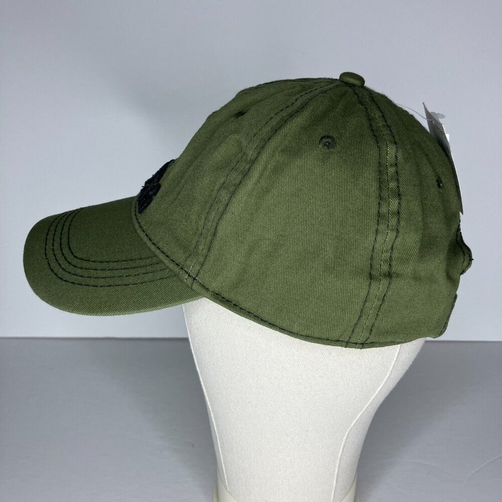 Out Camping Green Adjustable Hat - Picture 6 of 9